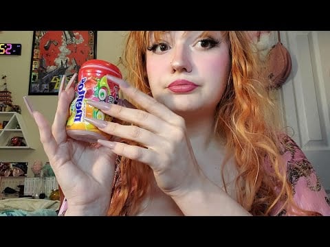 ASMR AGGRESSIVE Tapping, Scratching, and Gum Chewing
