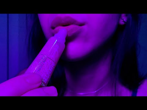 ASMR | Lip gloss application + mouth sounds + rambles 💄 👄