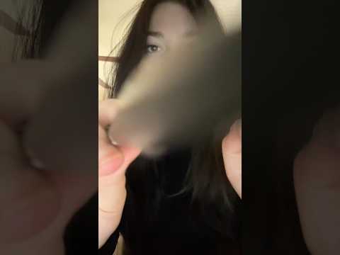 Writing on your face ASMR #tingles #visualtingle #asmrtingles #triggersforsleep #relax #asleep