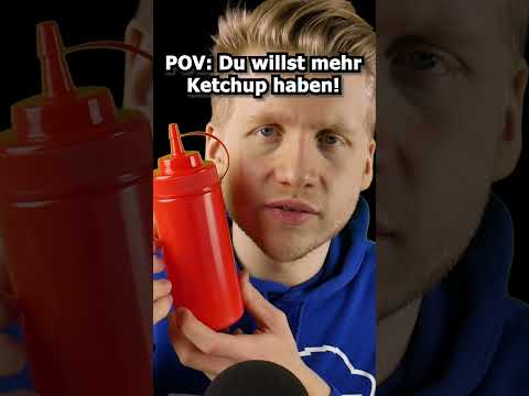 ASMR - POV: Du willst mehr Ketchup haben! #shorts #asmr #roleplay #deutscheasmr
