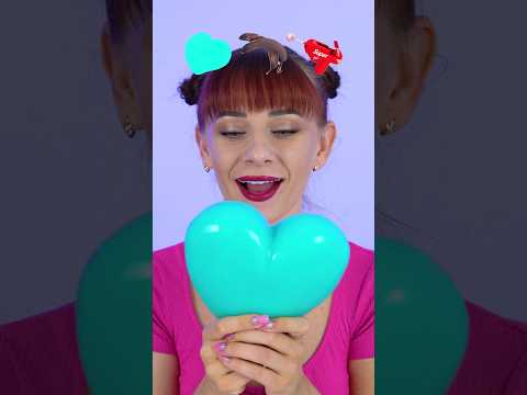 ASMR Emoji Jelly Heart, Bananas Mukbang #shorts