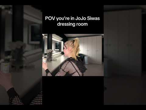 POV you're in JoJo Siwa's dressing room... @JoJoSiwa #jojosiwa