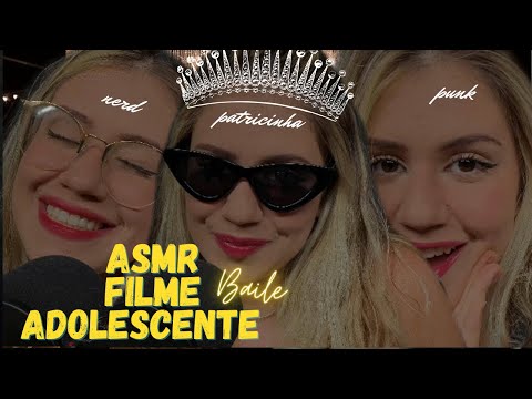 ASMR BAILE ESCOLAR EM UM FILME ADOLESCENTE DE 1995 *você quer muito ser a rainha*