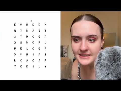 ASMR NYT puzzles!