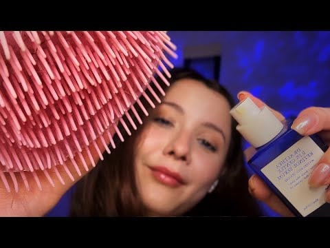 ASMR- Você está deitado.. deixa eu cuidar de você! 
