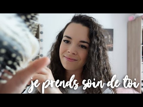 ASMR [Roleplay] - Une amie prend soin de toi 💕 (brossage cheveux)