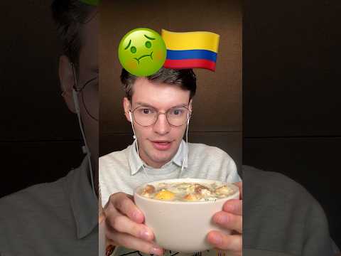SOPA DE LECHE EL PEOR PLATO DE COLOMBIA? PROBANDO LA CHANGUA #asmr #shorts #asmrsounds #comedia