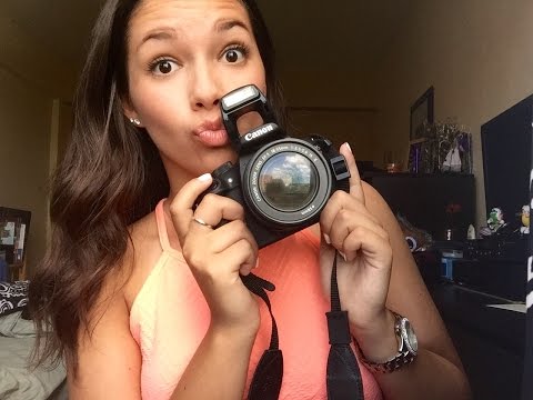 ASMR - Whispered Camera Brushing (New Camera Test!)