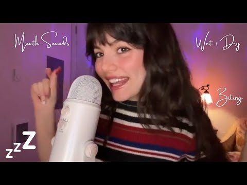 Jules ASMR Mouth Sounds Compilation | Fast, Wet + Dry, Tongue Fluttering, Kisses, Biting