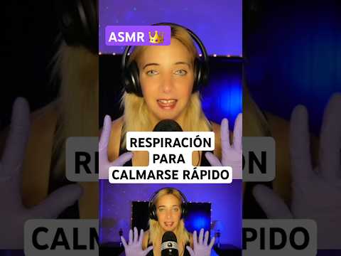 ASMR RESPIRACIÓN PARA REDUCIR ANSIEDAD#ASMR #asmr #asmrespañol #asmrargentina #relax #dormirbien