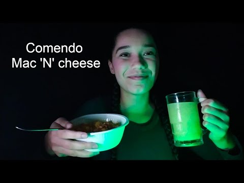 ASMR COMENDO MAC 'N'' CHEESE + CHURRASCO