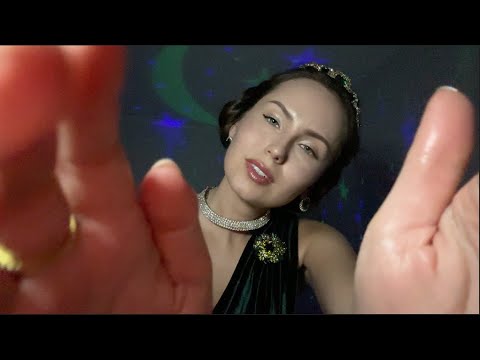 ASMR Mother Queen will help you to fall asleep | Massage | Hand Sounds 🌙