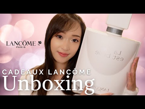 ASMR 🌹 UNBOXING coffret édition limitée Lancôme La Vie est Belle