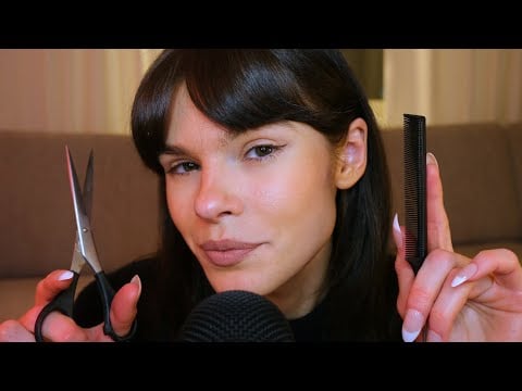 ASMR Frisör ✂️ Tar hand om dig tills du somnar