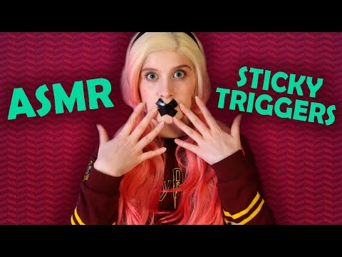 ♠• АСМР ЛИПКИЕ ТРИГГЕРЫ 💤 | ASMR STICKY TRIGGERS 💤 | ЗВУКИ СКОТЧА И ИЗОЛЕНТЫ | МУРАШКИ | SCOTCH •♠