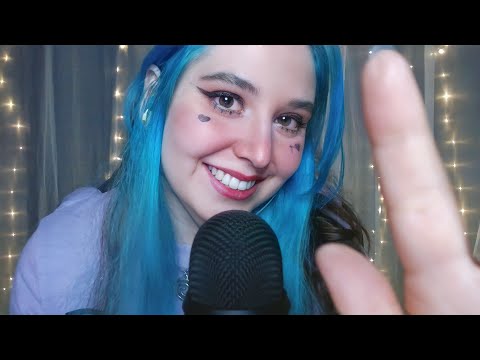 ASMR | Mouth sounds + Camera touching and brushing (Delicadinho e suave)