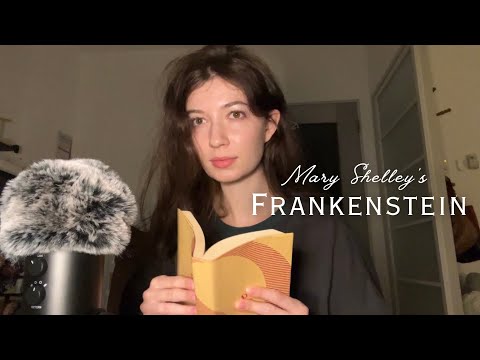 ASMR reading Frankenstein 📚 chapters 1-3