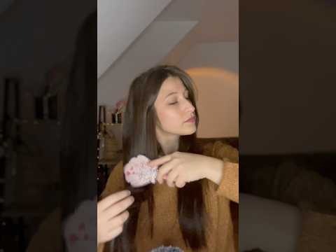 ASMR - Je nous brosse les cheveux (son de brosse a cheveux) 💇🏻‍♀️ #asmr #relax #asmrfrançais