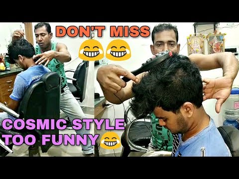 Head and body Reflexology massage by asim barber with Neck cracking ASMR