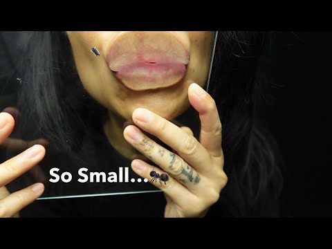 Pov tiny: She Tried to Kiss the Tiny Speck…