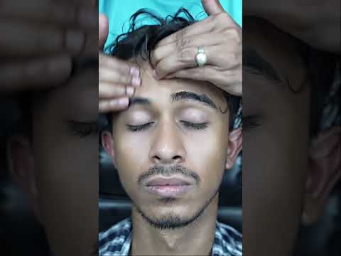 Deep Sleep Therapy: Soothing ASMR Head Massage for Insomnia #shorts