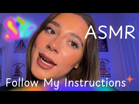 ASMR Follow My Instructions 😏