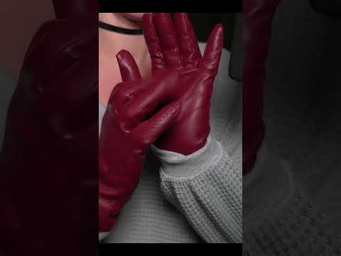ASMR Red Leather