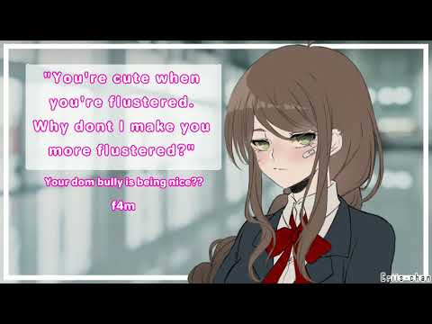 Your Dom Bully Confesses [f4m] [asmr] [shy listener] [msub] [confession] [kisses]