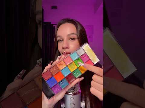 ASMR painting your face 🎨🫟 #asmr #asmrvideo #asmrsounds #tingles #tingles