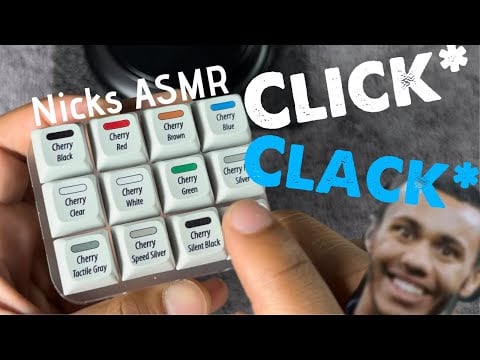 ASMR Mechanical Key Switch Sampler