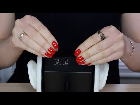 ASMR Finger Fluttering & Rubbing (No Talking)