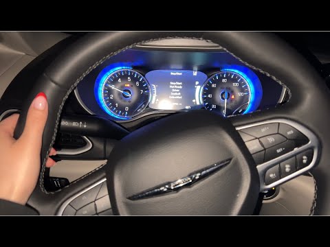 ASMR engine revving + car tapping