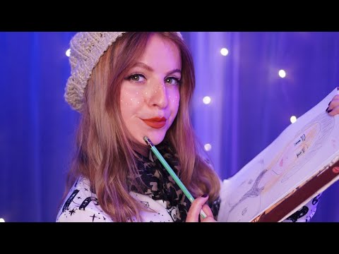 ASMR Dibujante LOCA Te Dibuja Y Te Mide Roleplay En Español