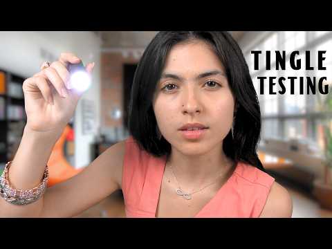 Testing Your Tingle Responses ASMR 🩺🔦