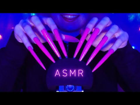 ASMR Sleep Inducing Mic Scratching - Brain Massage with DIFFERENT MICS🎤 & Nails 💗 No Talking 4K