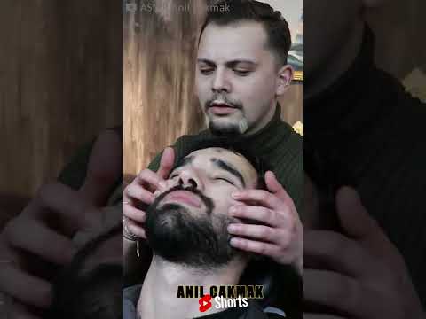 ASMR Head Massage On A Painter Artist