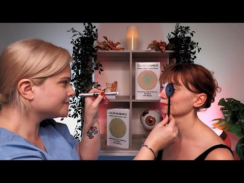 ASMR Real Person Cranial Nerve Exam