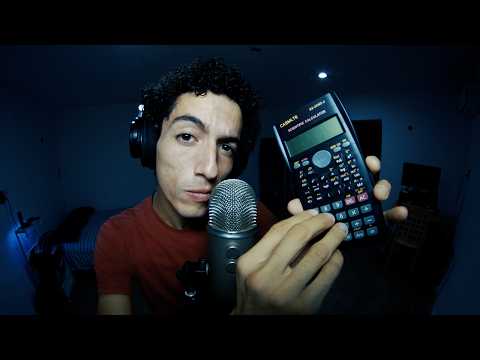 ASMR the other day I was with the calculator