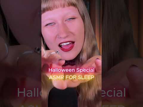 Halloween ASMR vampire instructions to sleep