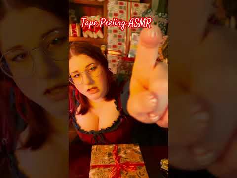 Tape peeling ASMR #asmr #satisfying #asmrvideos #fantasy #elf