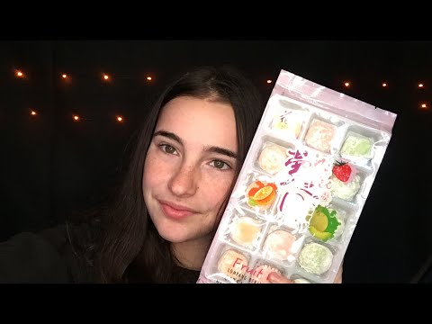 ASMR Eating Mochi & Ice Cream Mochi