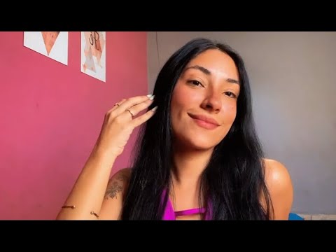 ASMR Susurrando nome dos inscritos🩷caseirinho