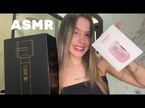 ASMR TESTANDO SECADOR VIRAL DA SHEIN E ITEM DE SKIN CARE (black friday shein) 🩷