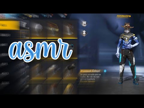 ASMR FF - MOSTRANDO CONTA GEMADA