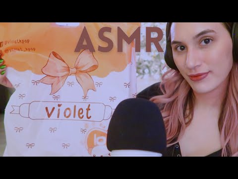 ASMR WHISPER FANGIRL KPOP & MAKEUP HAUL | ASMR-MAS DAY 19