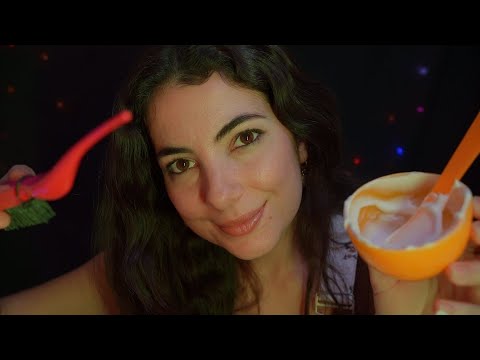 ASMR: Tranças invisíveis, hidratação suave, prancha, espuma | Sons Relaxantes pra Dormir