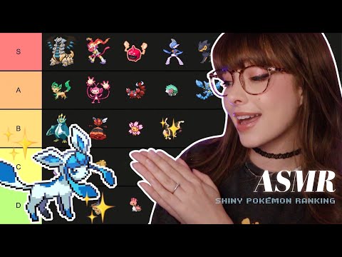 ASMR ✨ GEN 4 Shiny Pokémon Tier List!✨ ((Sinnoh Ranking)) Lots of Whispers & Keyboard Typing!~