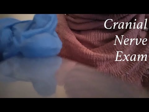 ASMR | Cranial Nerve Exam (with Camera Tapping, Keyboard & Light Triggers)