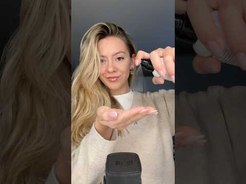 quick hair care #asmr 🎀 #asmrtapping #asmrvisual #asmrspray