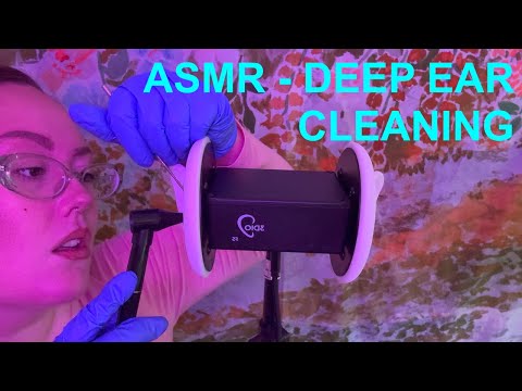 ASMR | Ear To Ear Deep Clean - Close Whispers, Otoscope, Spring Tool, Gloves, 3DIO